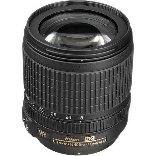 Nikon AF-S DX NIKKOR 18-105mm f/3.5-5.6G ED VR Lens 2179, Nikon, AF-S, DX, NIKKOR, 18-105mm, f/3.5-5.6G, ED, VR, Lens, 2179,