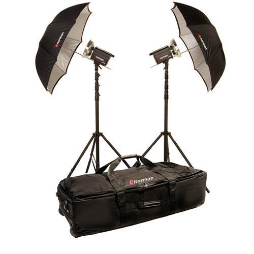 Norman 2 Monolight Umbrella Travel Kit (120VAC) 812873