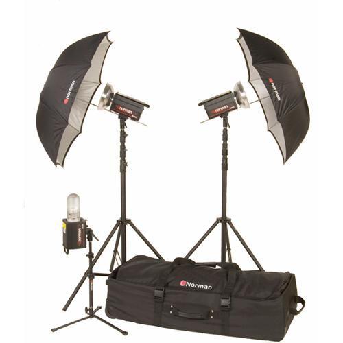 Norman 3 Monolight Travel/Studio Kit (120VAC) 812905