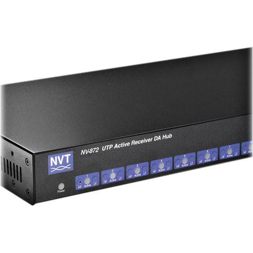 NVT NV-872 DigitalEQ 8-Channel Active Receiver NV-872