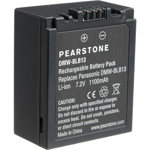 Pearstone DMW-BLB13 Lithium-ion Battery Pack DMW-BLB13, Pearstone, DMW-BLB13, Lithium-ion, Battery, Pack, DMW-BLB13,