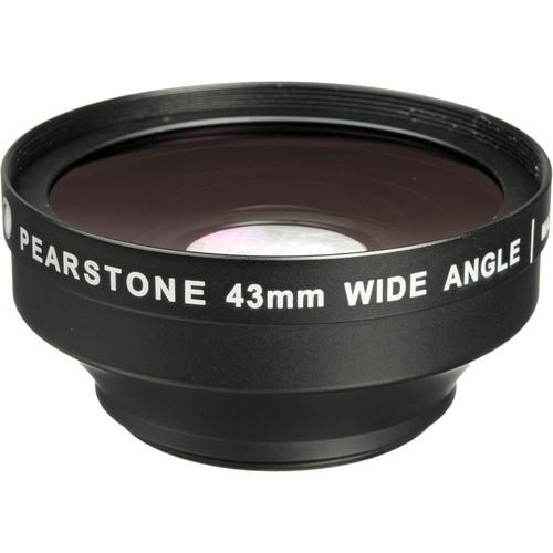 Pearstone DVP-WA07-43 0.7x Wide Angle Lens Attachment, Pearstone, DVP-WA07-43, 0.7x, Wide, Angle, Lens, Attachment