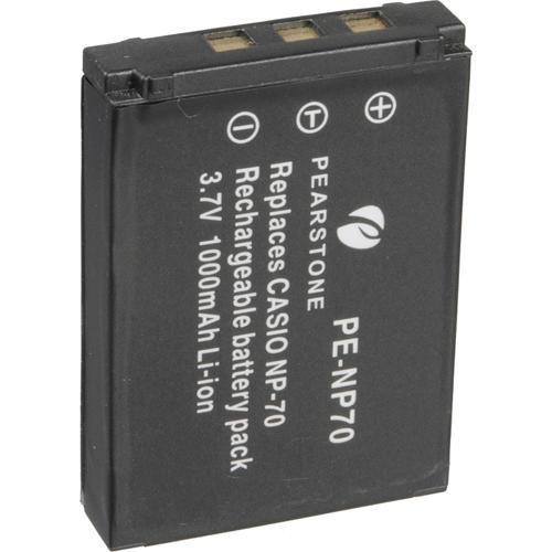 Pearstone NP-70 Lithium-Ion Battery Pack (3.7V, 1000mAh) NP-70C