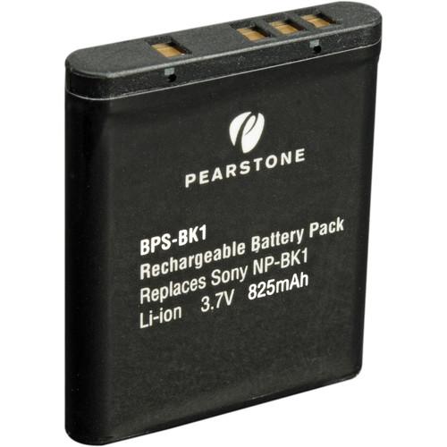 Pearstone NP-BK1 Lithium-Ion Battery Pack (3.7V, 825mAh) BPS-BK1, Pearstone, NP-BK1, Lithium-Ion, Battery, Pack, 3.7V, 825mAh, BPS-BK1