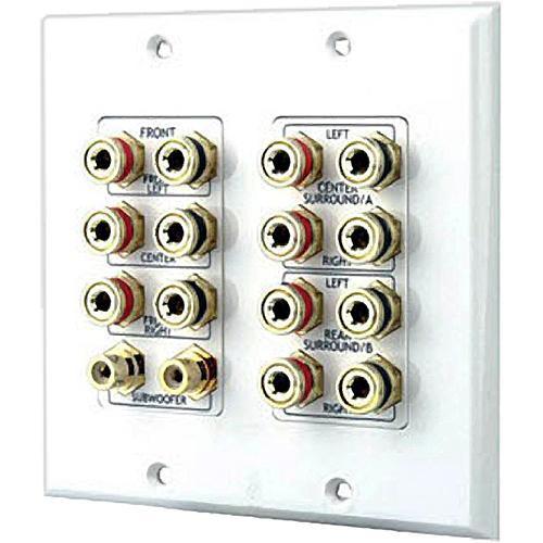 Pyle Pro PHIW71 7.1 Dolby Surround Sound Wallplate PHIW71