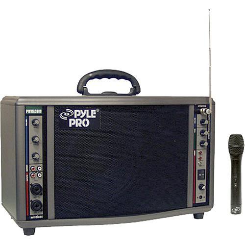 Pyle Pro PWMA3600 200W Portable PA System with Wireless PWMA3600