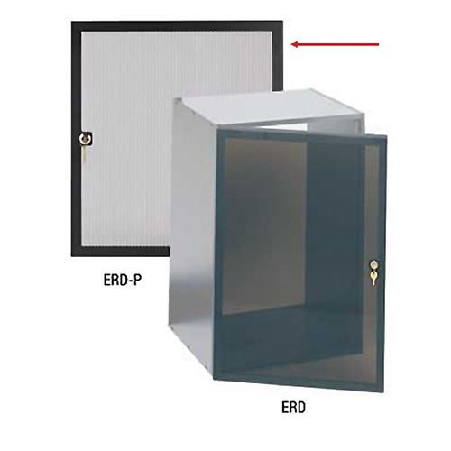 Raxxess ERD Economy Perforated 16-Space Rack Door (Black)