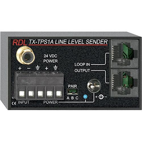 RDL TX-TPS1A Active Single-Pair Sender - Twisted Pair TX-TPS1A, RDL, TX-TPS1A, Active, Single-Pair, Sender, Twisted, Pair, TX-TPS1A