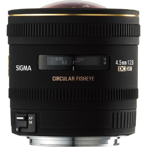 Sigma 4.5mm f/2.8 EX DC HSM Lens for Pentax Digital SLR 486-109