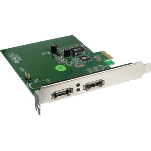 SIIG eSATA II PCIe Pro Host Adapter Card SC-SAE412-S3