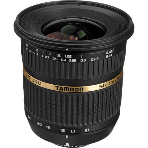 Tamron SP AF 10-24mm f / 3.5-4.5 DI II Zoom Lens AFB001NII-700, Tamron, SP, AF, 10-24mm, f, /, 3.5-4.5, DI, II, Zoom, Lens, AFB001NII-700