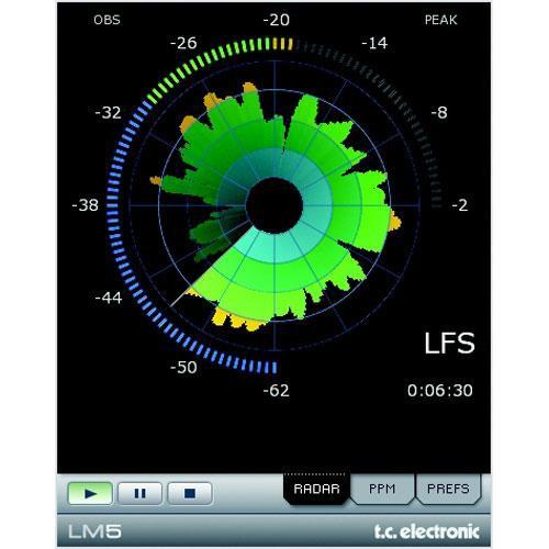 TC Electronic LM5 - Loudness Radar Meter (TDM) 947-023101, TC, Electronic, LM5, Loudness, Radar, Meter, TDM, 947-023101,