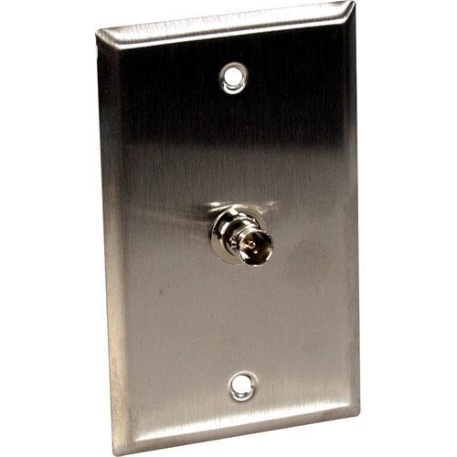 TecNec WPL-1101 Stainless Steel 1-Gang Wall Plate WPL-1101
