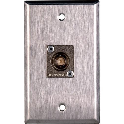 TecNec WPL-1103 Stainless Steel 1-Gang Wall Plate WPL-1103, TecNec, WPL-1103, Stainless, Steel, 1-Gang, Wall, Plate, WPL-1103,