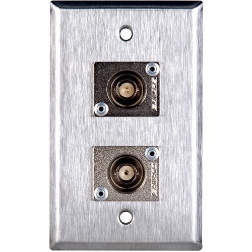TecNec WPL-1104 Stainless Steel 1-Gang Wall Plate WPL-1104