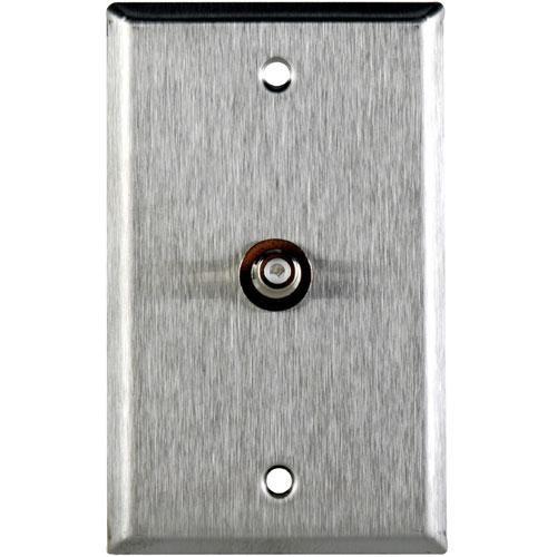 TecNec WPL-1105 Stainless Steel 1-Gang Wall Plate WPL-1105