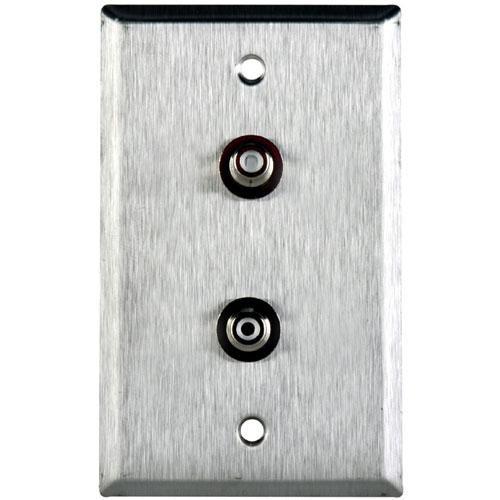 TecNec WPL-1106S Stainless Steel 1-Gang Wall Plate WPL-1106/S