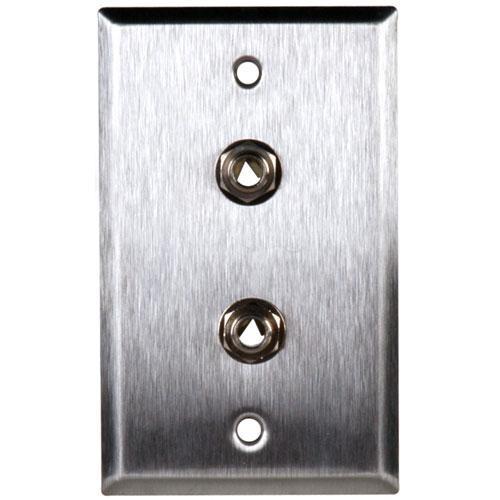 TecNec WPL-1110 Stainless Steel 1-Gang Wall Plate WPL-1110