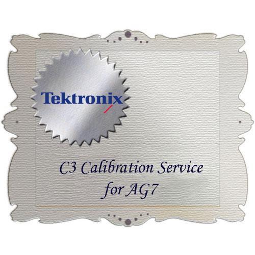 Tektronix  C3 Calibration Service for AG7 AG7 C3, Tektronix, C3, Calibration, Service, AG7, AG7, C3, Video