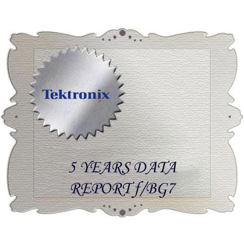 Tektronix D5 Calibration Data Report for BG7 BG7 D5, Tektronix, D5, Calibration, Data, Report, BG7, BG7, D5,