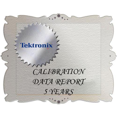 Tektronix D5 Calibration Data Report for SPG600 SPG600 D5