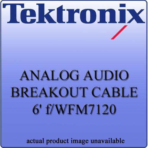 Tektronix WFM712062 Analog Audio Breakout Cable WFM712062