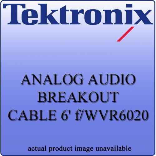 Tektronix WVR602062 Analog Audio Breakout Cable WVR602062