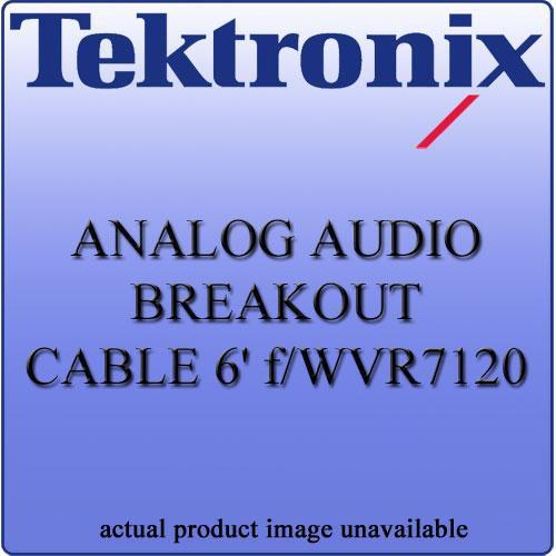 Tektronix WVR712062 Analog Audio Breakout Cable WVR712062