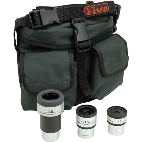 Vixen Optics Plossl Eyepiece Package - 10mm, 15mm, & 39200, Vixen, Optics, Plossl, Eyepiece, Package, 10mm, 15mm, &, 39200