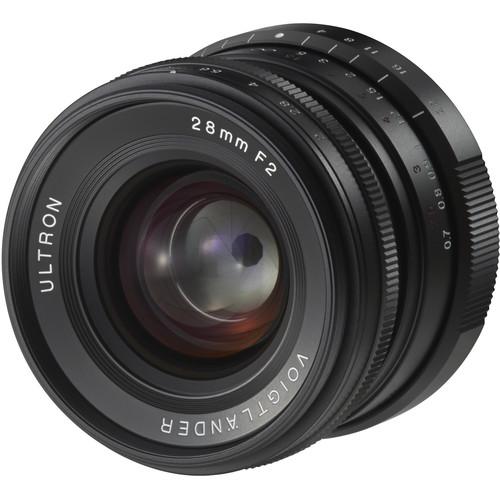 Voigtlander Ultron 28mm f/2.0 Manual Focus M Mount Lens - BA288A