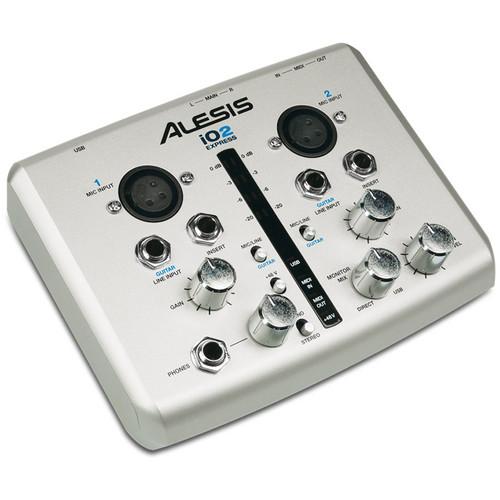 Alesis iO2 Express USB Audio Interface IO2 EXPRESS, Alesis, iO2, Express, USB, Audio, Interface, IO2, EXPRESS,