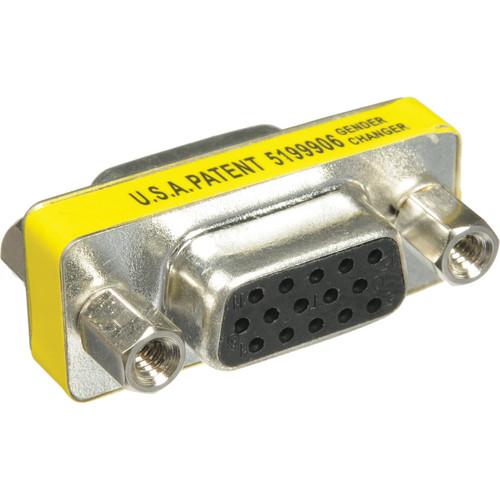 FSR HD15J-J HD-15 Female to Female Barrel Connector HD15J-J, FSR, HD15J-J, HD-15, Female, to, Female, Barrel, Connector, HD15J-J,