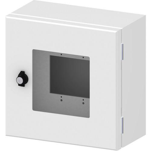 FSR Outdoor Wall Box with Window Cover (White) OWB-CP1-W-WHT