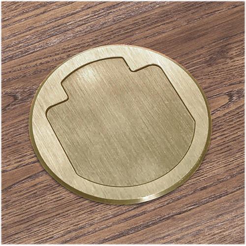 FSR T3-AC2-BRS Table Box (Round Brass Cover) T3-AC2-BRS