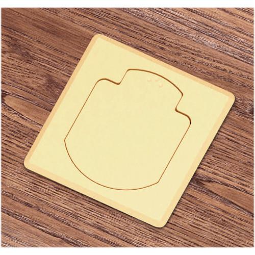 FSR T3-PC1-SQBRS Table Box (Square Brass Cover) T3-PC1-SQBRS, FSR, T3-PC1-SQBRS, Table, Box, Square, Brass, Cover, T3-PC1-SQBRS,