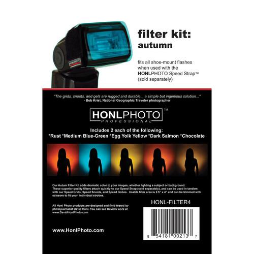 Honl Photo  Filter Kit: Autumn HONL-FILTER4