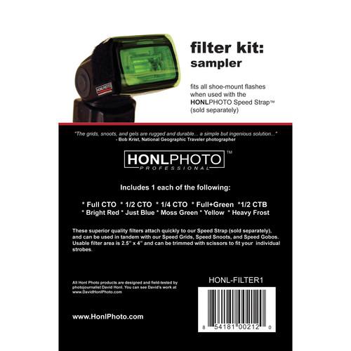 Honl Photo  Filter Kit: Sampler HONL-FILTER1