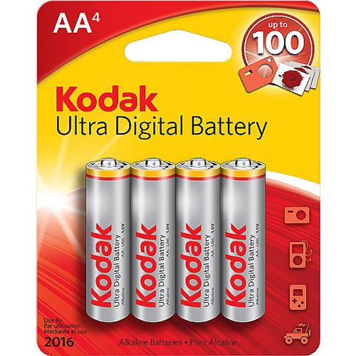 Kodak AA 1.5v Ultra Digital Oxy-Alkaline Battery 30955189