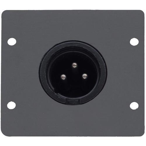 Kramer WA-1XLM Wall Plate Insert (XLR, Gray) WA-1XLM, Kramer, WA-1XLM, Wall, Plate, Insert, XLR, Gray, WA-1XLM,