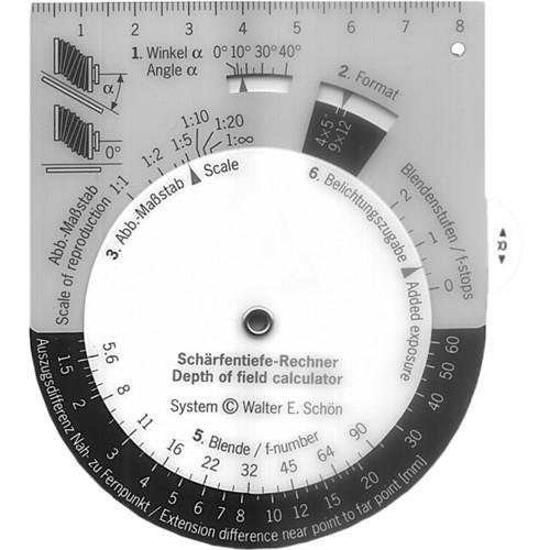 Linhof M 679cc Depth of Field Calculator for 6x6/6x8 003901