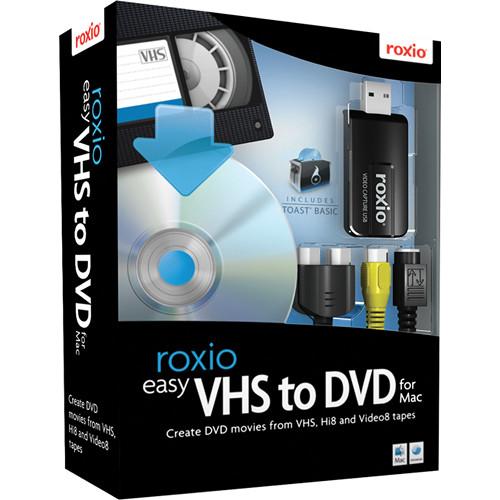 Roxio  Easy VHS to DVD for Mac 243100, Roxio, Easy, VHS, to, DVD, Mac, 243100, Video