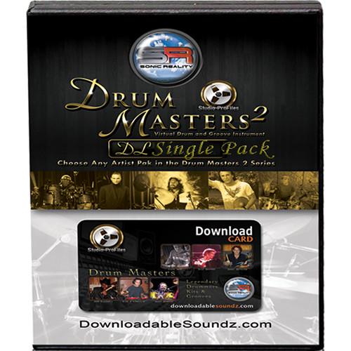 Sonic Reality Drum Masters 2 Artist Drummer SR-DMARTIST-DL01, Sonic, Reality, Drum, Masters, 2, Artist, Drummer, SR-DMARTIST-DL01,