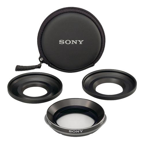 Sony VCL-HGE08B 30mm/37mm Wide-End Conversion Lens VCLHGE08B, Sony, VCL-HGE08B, 30mm/37mm, Wide-End, Conversion, Lens, VCLHGE08B,