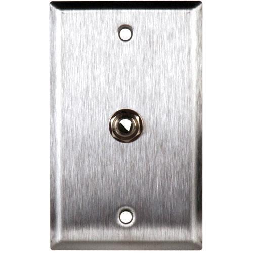 TecNec WPL-1109 Stainless Steel 1-Gang Wall Plate WPL-1109, TecNec, WPL-1109, Stainless, Steel, 1-Gang, Wall, Plate, WPL-1109,