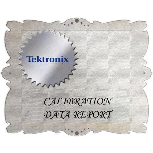 Tektronix D1 Calibration Data Report for ATG7 ATG7 D1