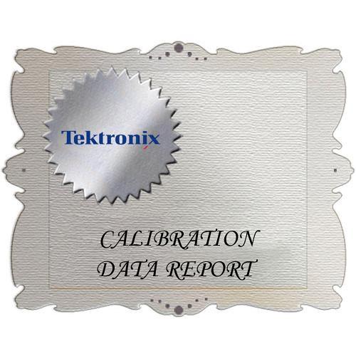 Tektronix D1 Calibration Data Report for HD3G7 HD3G7 D1