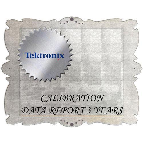 Tektronix D3 Calibration Data Report for 1741C 1741C D3