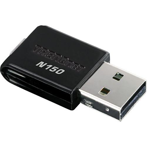 TRENDnet 150Mbps Mini Wireless N USB Adapter TEW-648UB