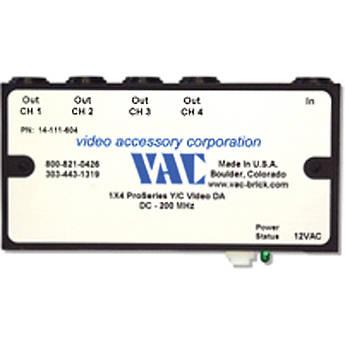 Vac 14-111-604 1x4 Y/C Distribution Amplifier 14-111-604, Vac, 14-111-604, 1x4, Y/C, Distribution, Amplifier, 14-111-604,