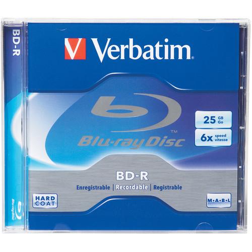 Verbatim  Single Layer 25GB Blu-ray Disc 96910